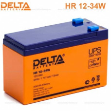 Аккумулятор 12 V 9 Ah Delta HR12-34W