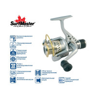 Катушка Surf Master PATRIOT PT 1000A 4+1bbз/ш