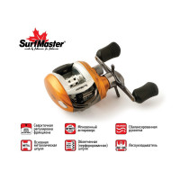 Катушка мульт SurfMaster Silver Fish SF20 5+1bb R кастинг