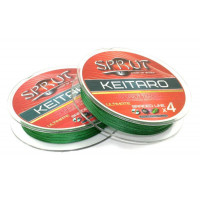 Шнур Sprut Nagato Hard Ultimate Braided Line 4x 95м*0,12мм*9,1кг зеленый