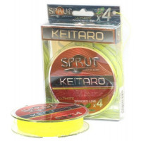 Шнур Sprut Nagato Hard Ultimate Braided Line 4x 140м*0,16мм*13,2кг желтая