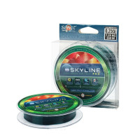 Леска Sprut Skyline Fluorocarbon Composition Evo Teh PRO 150м*0,355мм*12.55кг Dark Green