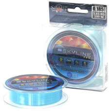 Леска Sprut Skyline Fluorocarbon Composition Evo Tech PRO 100м*0,165мм*4.95кг Blue