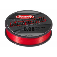 Леска Berkley NanoFil Red 125м 0,12мм 6,9кг