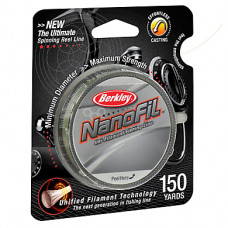 Леска Berkley NanoFil Green 0.10 125м 5,732 кг