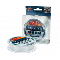 Леска Sprut Skyline Fluorocarbon Composition Evo Teh PRO 100м*0,205мм*5.95кг Silver