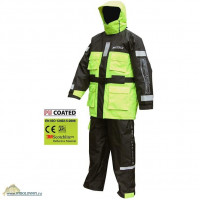 Костюм-поплавок зимний SPRO 7112 Floatation Suit Black & Yellow (размер-L)