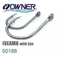 Крючок одинарный Owner 50188 Iseama with Eye 4-10 шт.