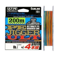 Плетеная леска Sunline PE JIGGER ULT (4braid) 200M
