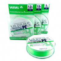 Шнур плетеный Varivas High Grade PE X4 150м #0.6 Flash Green