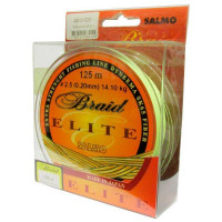 Плетеная леска Salmo Elite Braid 125m Yellow