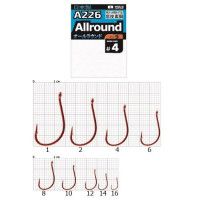 Крючок одинарный Cobra Pro Allround A226 6-10 шт.