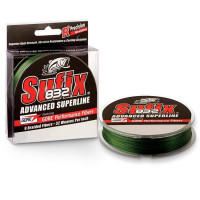 Леска плетёная Sufix 832 Braid 120м зеленая