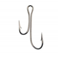 Двойной крючок Eagle Claw Живцовый 2975BP Black Platinum 100 шт.