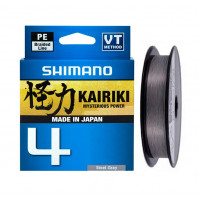 Леска плетёная Shimano Kairiki 4 PE 0.20мм 13.8кг 150м серая