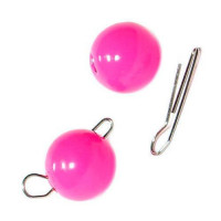 Груз чебурашка-шар вольфрамовый разборный Kosadaka 1г (4шт.) Pink