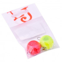 Груз-головки разборные Lucky John Ball RGY Mix1 2шт. 56г