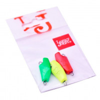 Груз-головки разборные Lucky John Jig Rover RGY Mix1 3шт. 14г