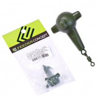 Груз маркерный Feeder Concept Mace с вертлюгом 56г green