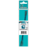 Поводок Контакт Струна №2 30см 15кг 0,4мм 13шт.