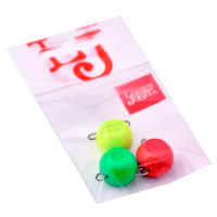 Груз-головки разборные Lucky John Ball RGY Mix1 3шт. 25г