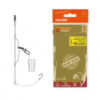 Оснастка фидерная Orange №58 Асимметричная петля флюорокарбон (50г)