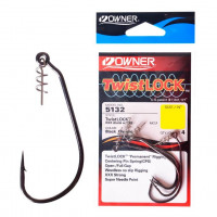 Крючки офсетные Owner 5132-141 TwistLOCK №4/0