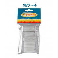 Набор силиконовых кембриков Stonfo 30-4, d 0.2-1.0mm