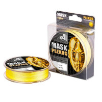 Леска плетеная Akkoi Mask Plexus X4 150м Yellow (0,48мм)