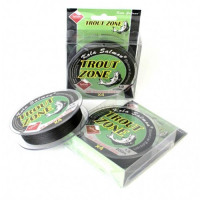 Плетеная леска Trout Zone Edition\hybrid PE X4 200м #1.2 (0.185мм,6.7кг) Grey