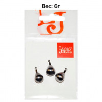 Груза Lucky John Jig Rig 3шт. 6г