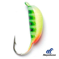 Мормышки вольфрамовые Lucky John Банан рижский крашеная 4.0мм 1,85г 5 шт. цв.12P