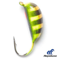 Мормышки вольфрамовые Lucky John Банан рижский крашеная 4.0мм 1,85г 5 шт. цв.16