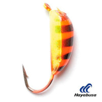 Мормышки вольфрамовые Lucky John Банан рижский крашеная 3.0мм 0,95г 5 шт. цв.19