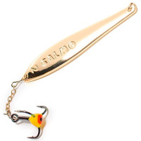 Блесна вертикальная зимняя Lucky John S-2-Z с тройником 42мм G