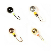 Мормышки свинцовые Dixxon Шар с отверстием d 6 — 1.27 гр.