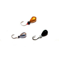 Мормышки свинцовые набор 4, Капля