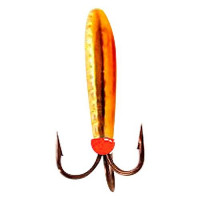 Мормышка Lucky John чертик с отверстием 2,6мм 0,50г 5 шт. цв.02