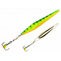 Блесна вертикальная зимняя Lucky John Shiner 55мм, 5.1г (Tiger)