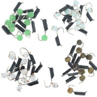 Мормышки вольфрамовые True Weight Кошачий глаз подвес d 2.0