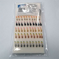 Мормышки литые Уралка с бисером набор 50 шт.