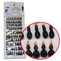 Мормышки свинцовые Муравей набор 100 шт.