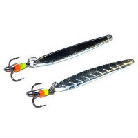 Блесна вертикальная зимняя «Лист» с тройником Owner 2,0г 35мм