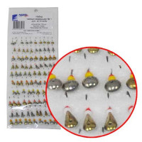 Мормышки паяные Коронка набор 100 шт.