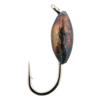 Мормышка Lucky John семечка с петелькой 4,0мм 1,07г 5 шт. цв.04