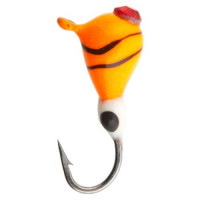 Мормышка Lucky John капля крашеная с камушком и петелькой 3,0мм 5 шт. цв.285