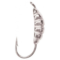 Мормышка Lucky John личинка с петелькой 2,5мм 0,35г 5 шт. цв.01