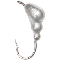 Мормышка Lucky John муравей с петелькой 4,0мм 0,85г 5 шт. цв.01