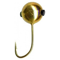 Мормышка Lucky John шар с отверстием 6,0мм 1,97г 5 шт. цв.02