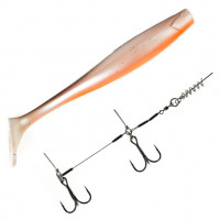 Приманка Lucky John 3D BBS Series Giant Kubira Swim Shad 9,0″ (22,9см) PG18 + Stinger L